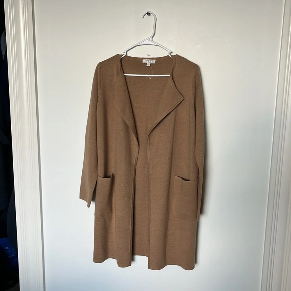 J. Crew crew camel
